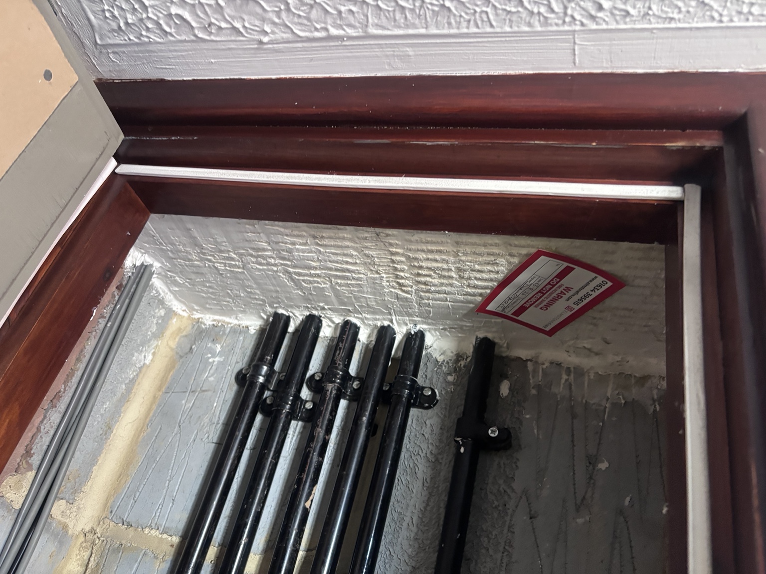 Service penetration after fire stopping