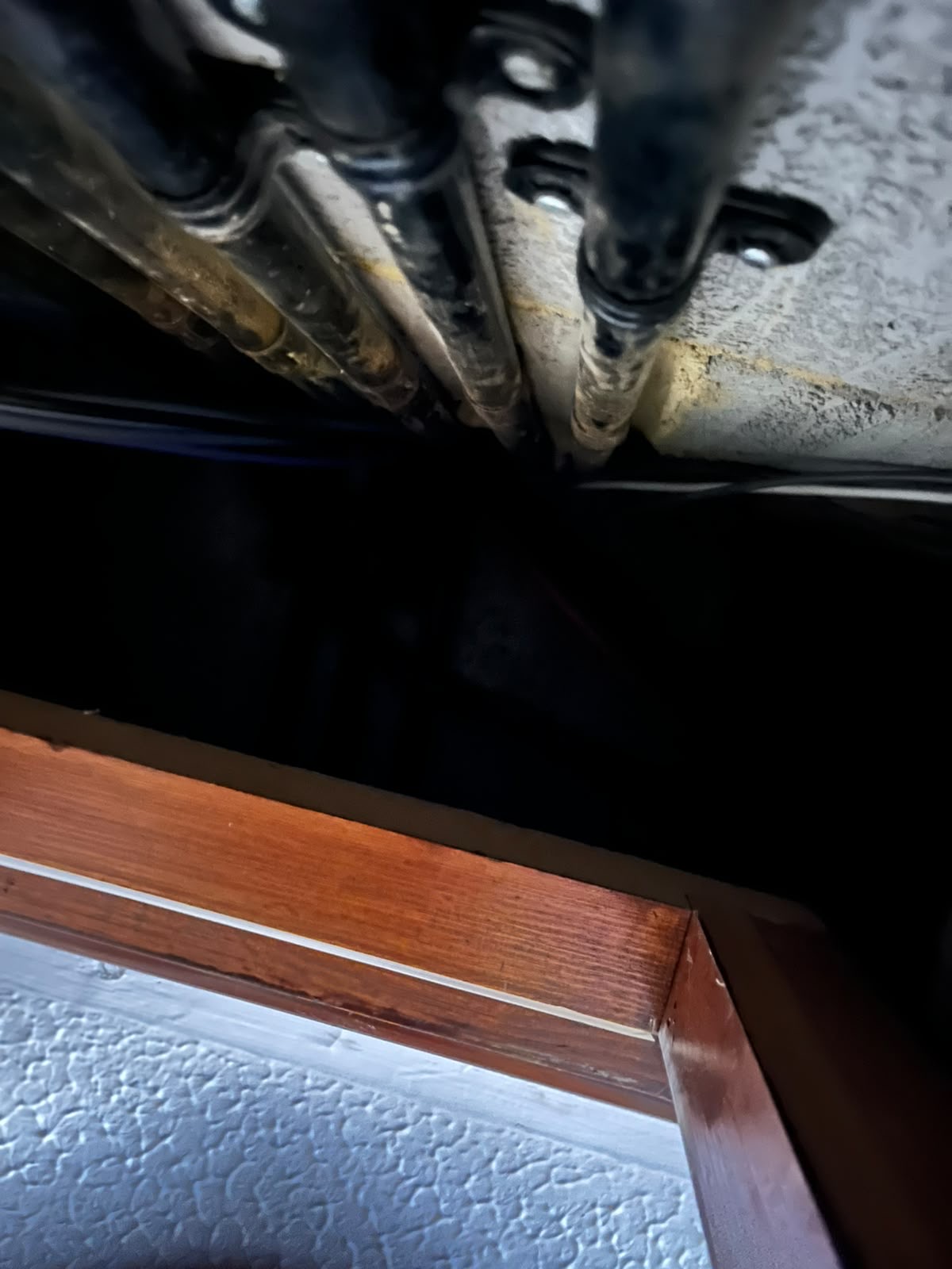 Second service penetration before fire stopping